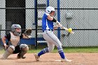 Softball vs Emerson  Wheaton College Softball vs Emerson College in game 2 of their doubleheader. - Photo by Keith Nordstrom : Wheaton, Softball